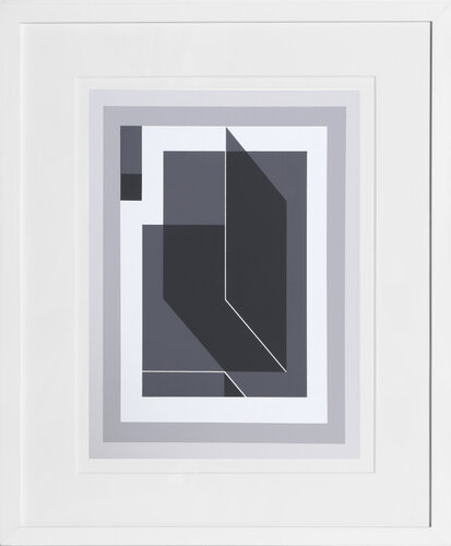 Bent Black - P1, F25, I2 van Josef Albers, Afdruk te koop op Singulart