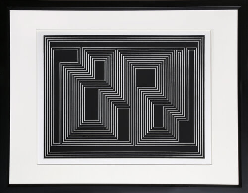 Graphic Tectonic: Prefacio - P1, F32, I2 van Josef Albers, Afdruk te koop op Singulart