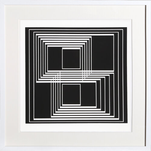 Graphic Tectonic: Seclusion - P1, F33, I1 by Josef Albers, Print for Sale on Singulart