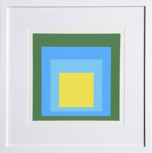 Homage to the Square - P1, F5, I2 van Josef Albers, Afdruk te koop op Singulart