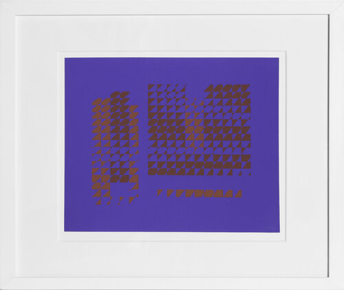 Opposing Construction - P2, F15, I2 di Josef Albers, Stampa in vendita su Singulart