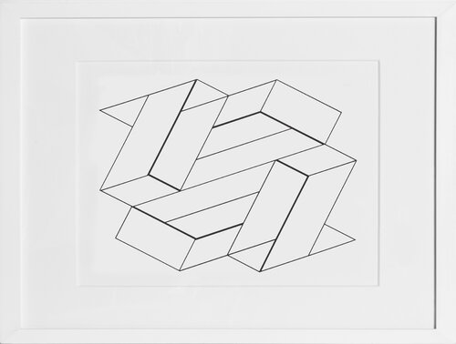 Monumental Linear Construction - P2, F21, I1 Josef Albers