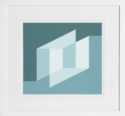 Perceptual Ambiguity - P2, F25, I1 van Josef Albers, Afdruk te koop op Singulart