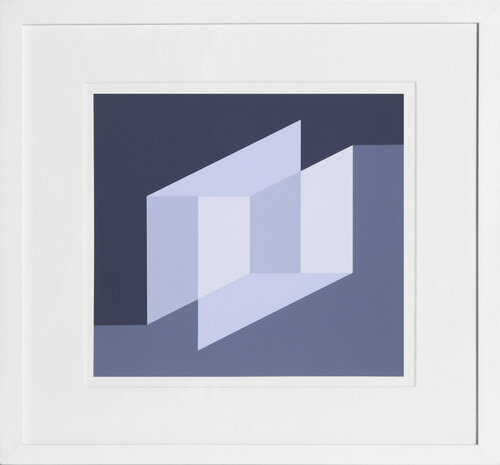 Perceptual Ambiguity - P2, F25, I2 di Josef Albers, Stampa in vendita su Singulart