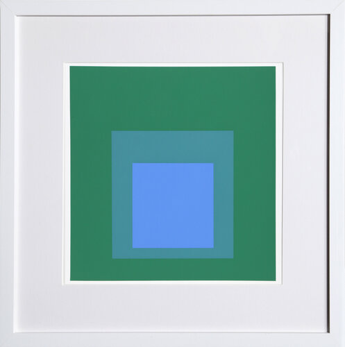 Homage to the Square - P2, F32, I1 van Josef Albers, Afdruk te koop op Singulart