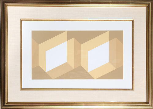 Biconjugate - P1, F27, I1 di Josef Albers, Stampa in vendita su Singulart