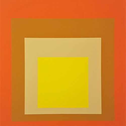 Homage to the Square: Yes Sir! (from "Albers") by Josef Albers, Print for Sale on Singulart