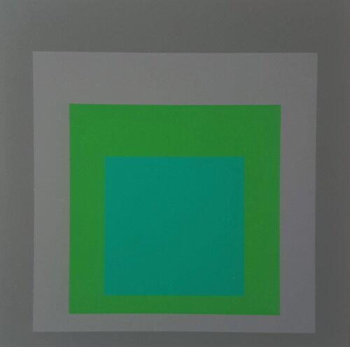 Homage to the Square: Renewed Hope (from "Albers") by Josef Albers, Print for Sale on Singulart