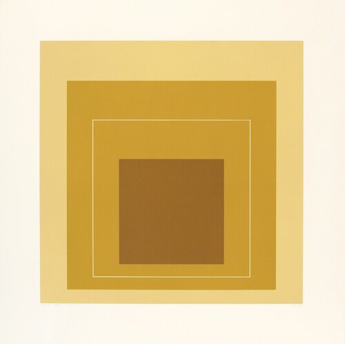 WLS XIV (from White Line Squares van Josef Albers, Afdruk te koop op Singulart