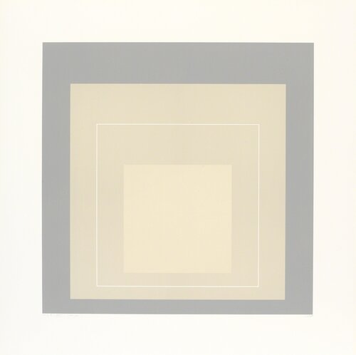 WLS XIV (from White Line Squares) van Josef Albers, Afdruk te koop op Singulart