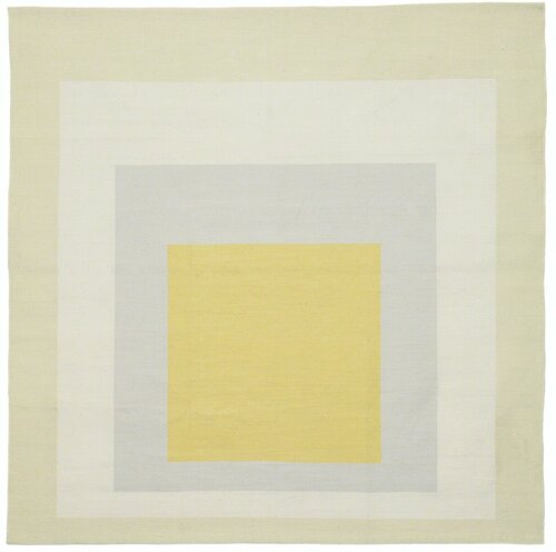 Homage to the Square Tapestry (Yellow Eden) van Josef Albers, Textiel te koop op Singulart