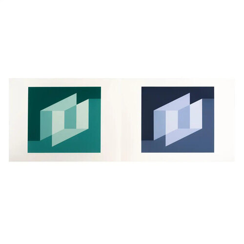 Formulation: Articulation, Portfolio II, Folder 25 van Josef Albers, Afdruk te koop op Singulart