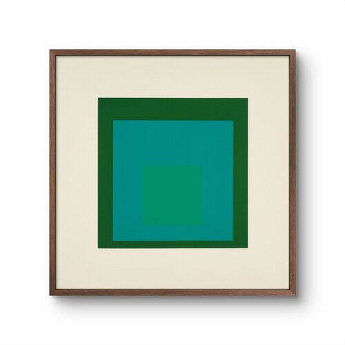 EK if (Homage to the Square) van Josef Albers, Afdruk te koop op Singulart
