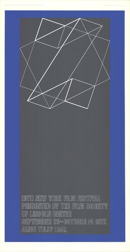 The 10th New York Film Festival van Josef Albers, Afdruk te koop op Singulart