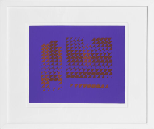 Opposing Construction - P2, F15, I2 by Josef Albers, Print for Sale on Singulart