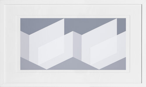Biconjugate: Indoor - P2, F23, I1 van Josef Albers, Afdruk te koop op Singulart