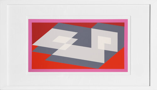 Challenging Confusion - P1, F14, I1 van Josef Albers, Afdruk te koop op Singulart