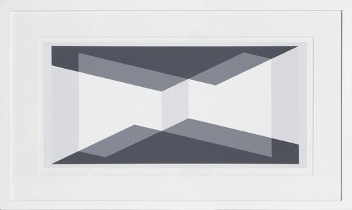 Biconjugate: Vice Versa - P1, F10, I1 van Josef Albers, Afdruk te koop op Singulart