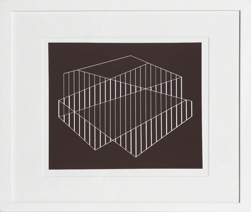 Fenced- P2, F6, I2 di Josef Albers, Stampa in vendita su Singulart