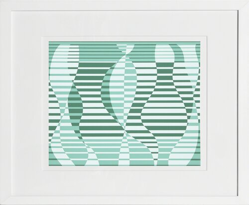 In the Water - P1,F2, I1 by Josef Albers, 版畫 for Sale on Singulart