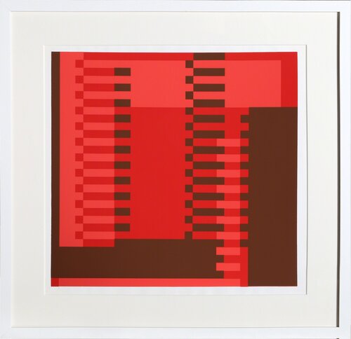 Colossal Building - P1, F22, I1 van Josef Albers, Afdruk te koop op Singulart