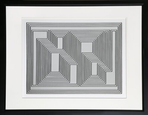 Graphic Tectonic: Prefacio - P1, F32, I1 van Josef Albers, Afdruk te koop op Singulart