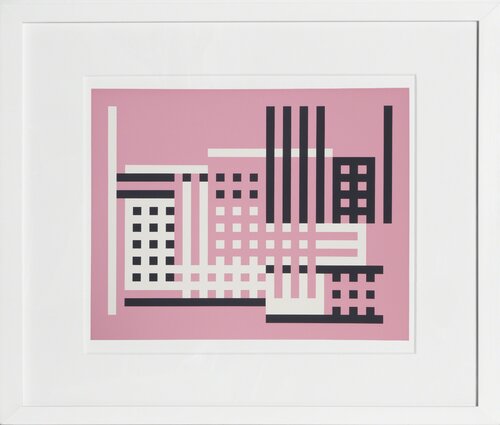 Bowers (Lauben) - P1, F24, I2 van Josef Albers, Afdruk te koop op Singulart