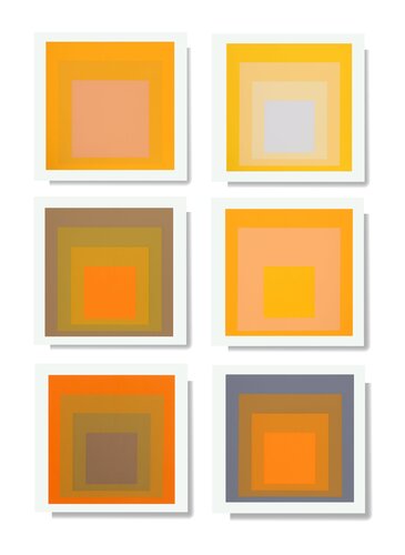 Formulation: Articulation - Complete Portfolio par Josef Albers, Édition en vente sur Singulart