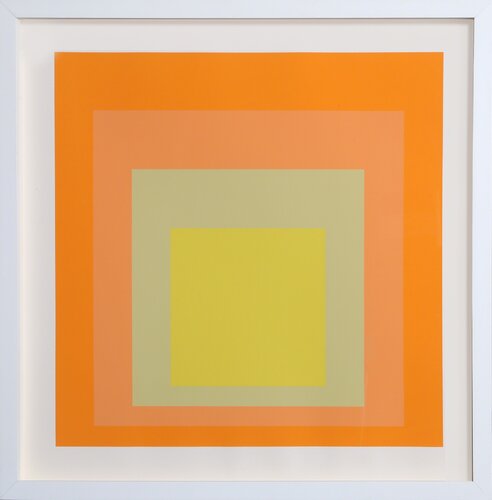 Interaction of Color: Homage to the Square (Sage) by Josef Albers, Print for Sale on Singulart