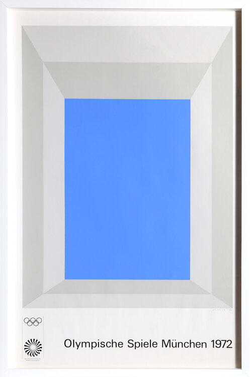 Olympische Spielen Muenchen Josef Albers