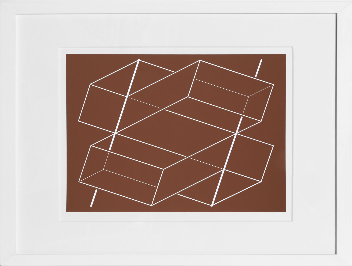 Bands/Posts - P1, F3, I2 Josef Albers Druck zu verkaufen