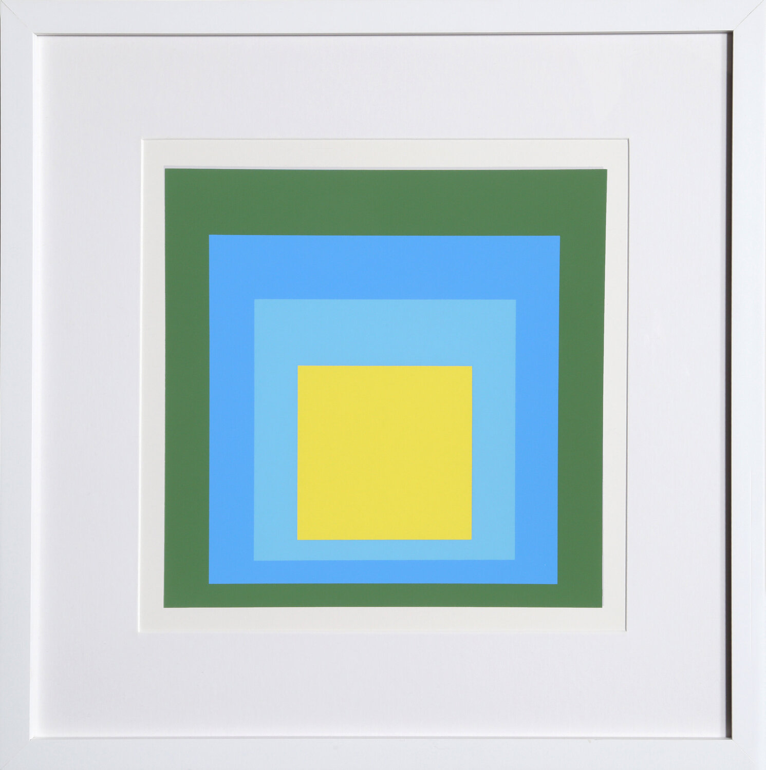 Homage to the Square - P1, F5, I2 Josef Albers Stampa in vendita