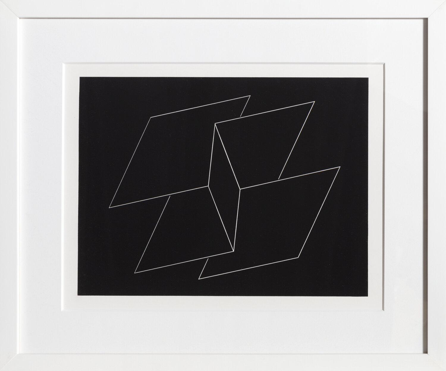 Problem in Linear Construction - P2, F10, I2 Josef Albers Afdruk te koop