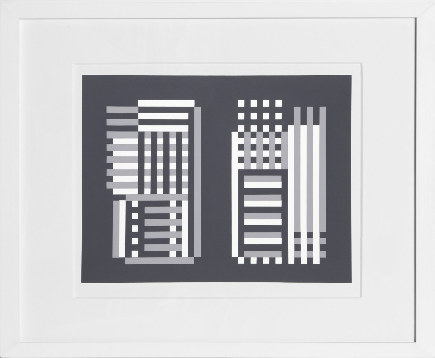 Bowers (Lauben) - P2, F11, I2 Josef Albers Druck zu verkaufen