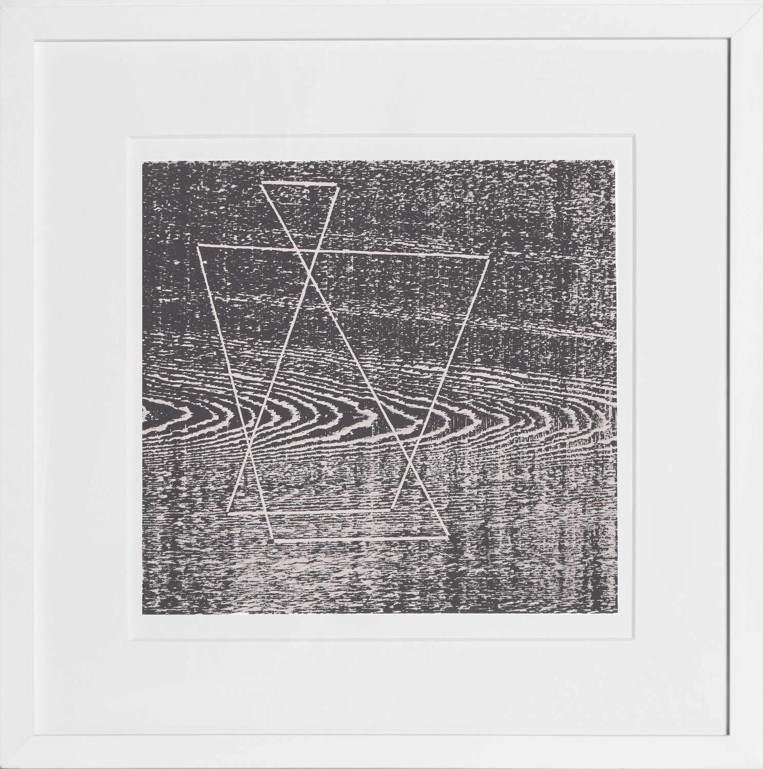 Wood Acting as Water - P2, F20, I1 Josef Albers Druck zu verkaufen