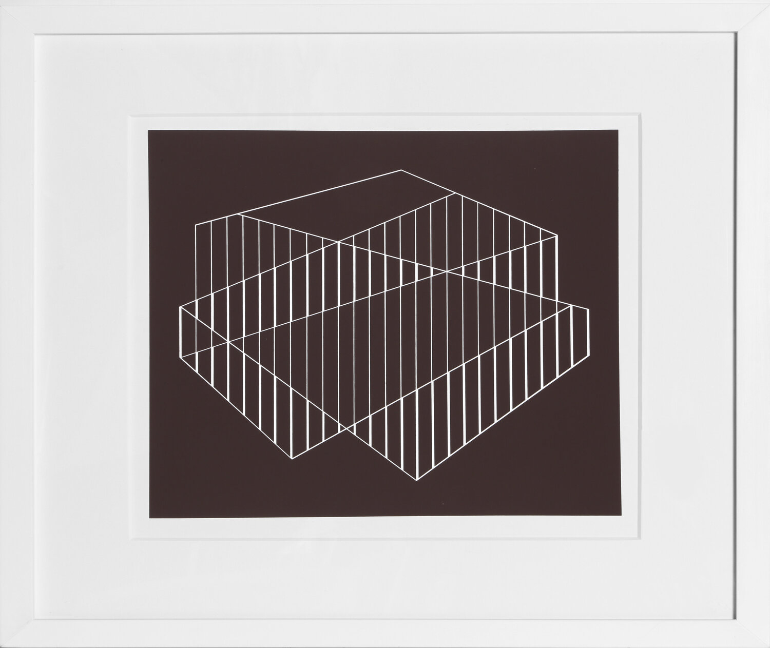 Fenced - P2, F6, I2 Josef Albers Druck zu verkaufen
