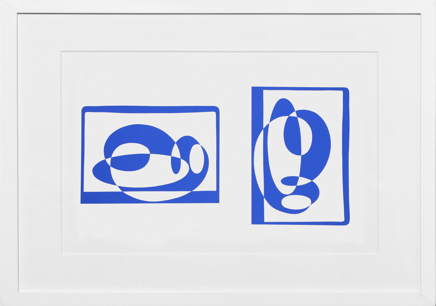 Variation on One Wood Block - P2, F2, I2 Josef Albers Druck zu verkaufen