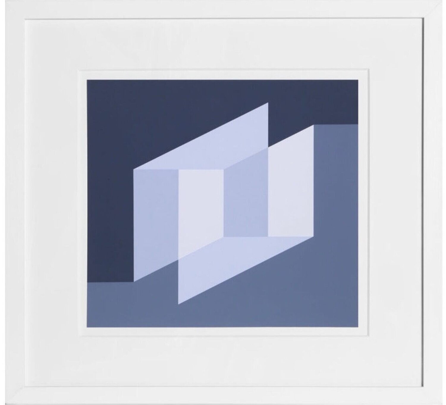 Perceptual Ambiguity FII-F25 -II Josef Albers Stampa in vendita