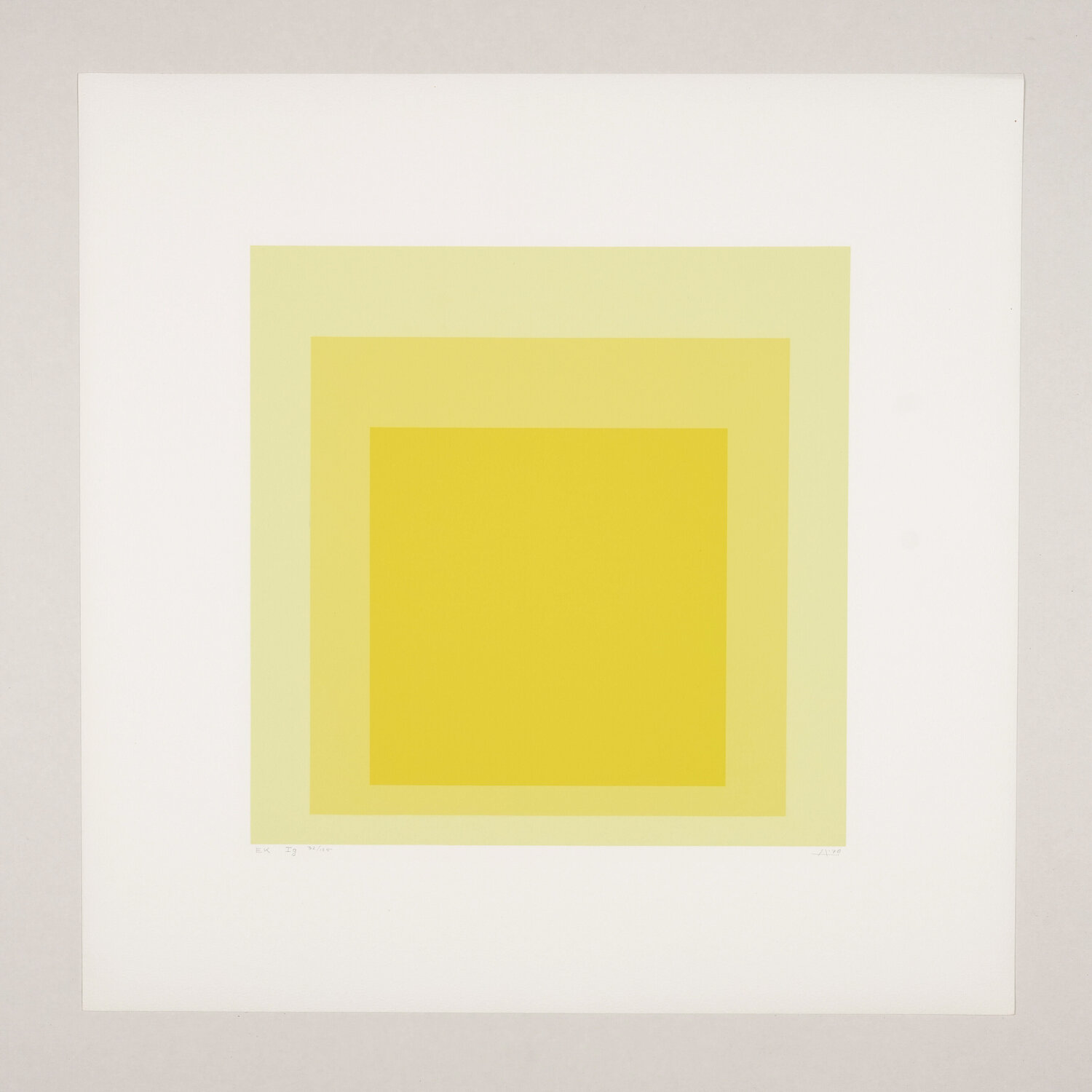homage to the square - EK Ig Josef Albers Druck zu verkaufen