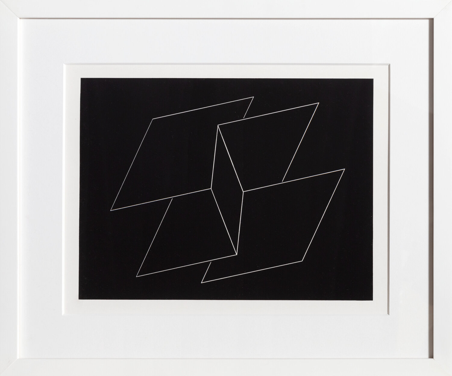 Problem in Linear Construction - P2, F10, I2 Josef Albers Afdruk te koop