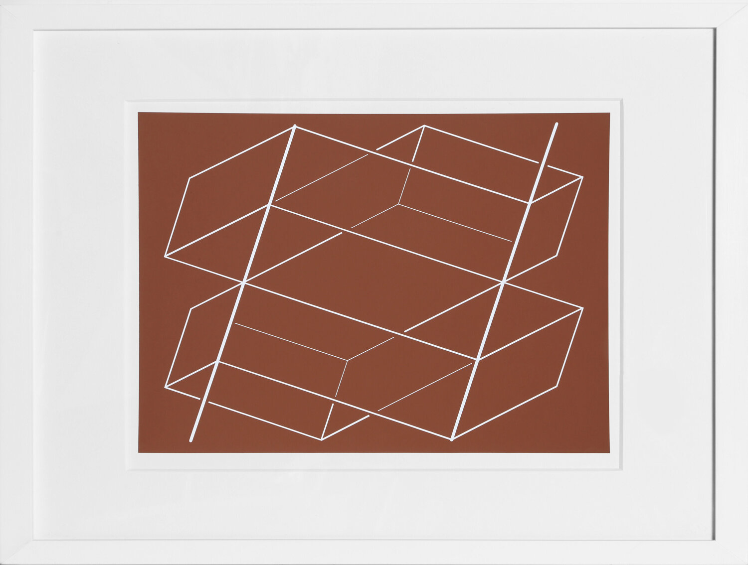 Bands/Posts - P1, F3, I1 Josef Albers Stampa in vendita