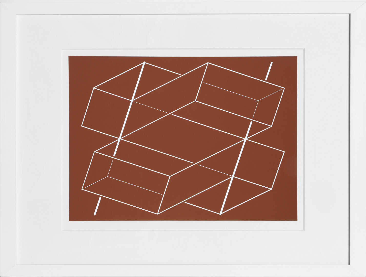 Bands/Posts - P1, F3, I2 Josef Albers Afdruk te koop