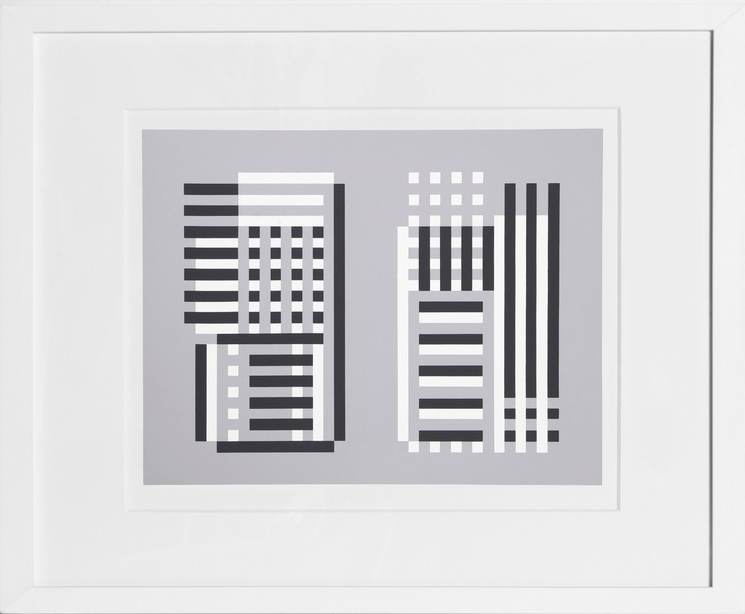 Bowers (Lauben) - P2, F11, I1 Josef Albers Druck zu verkaufen