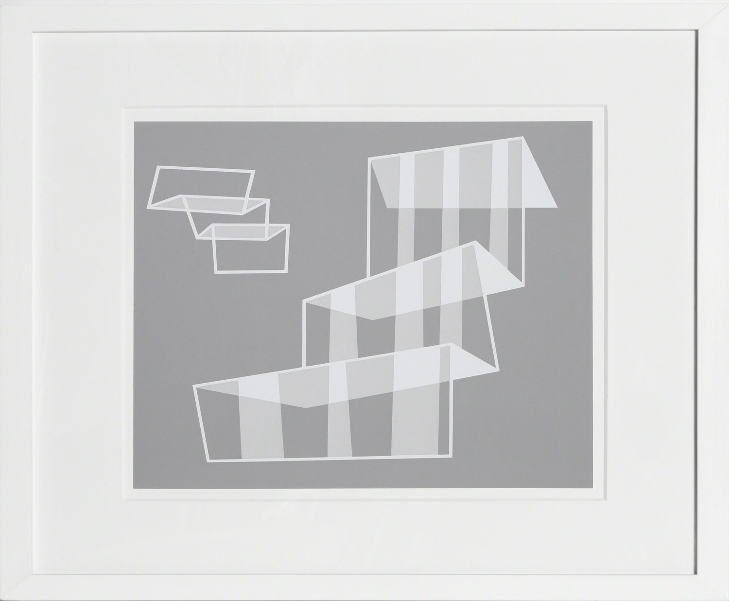 Steps - P2, F1, I2 Josef Albers Afdruk te koop