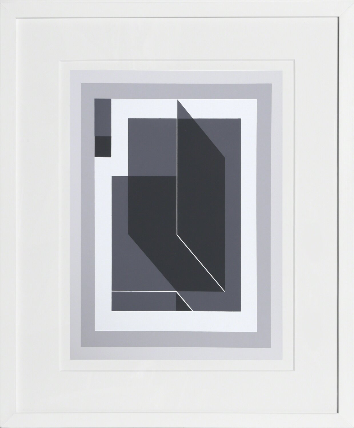 Bent Black - P1, F25, I2 Josef Albers Druck zu verkaufen