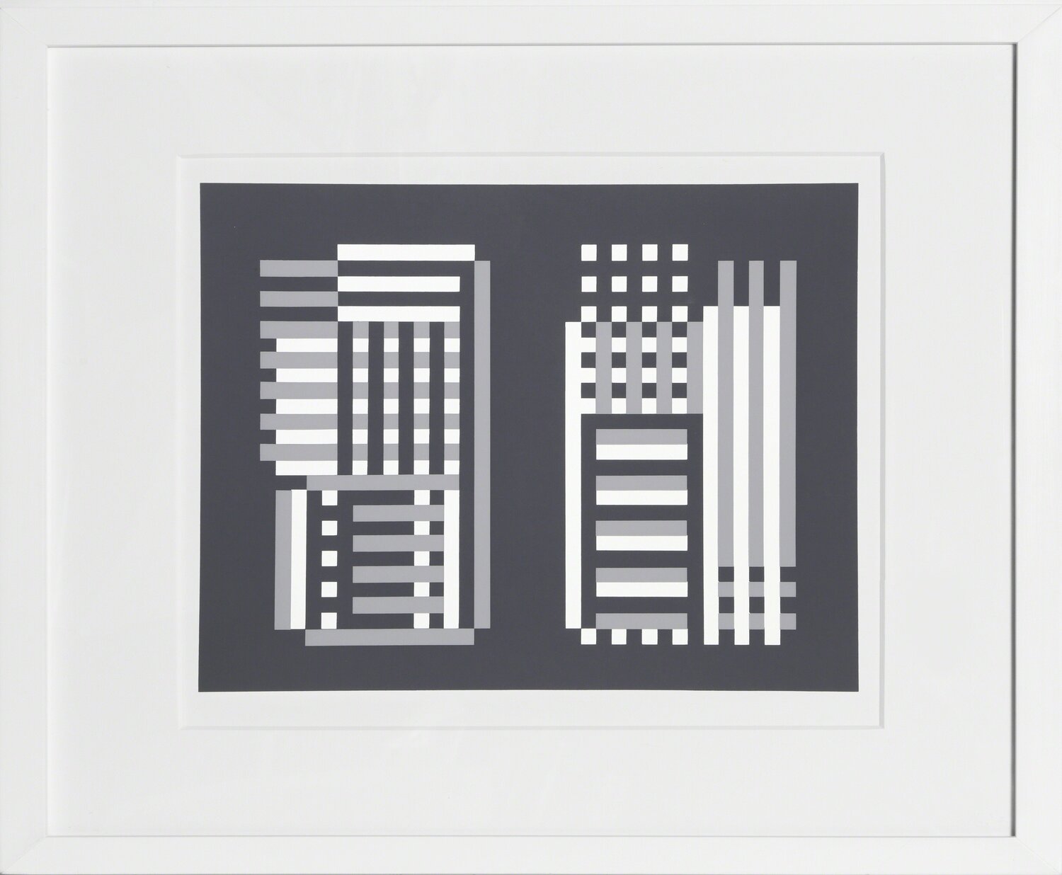 Bowers (Lauben) - P2, F11, I2 Josef Albers Druck zu verkaufen