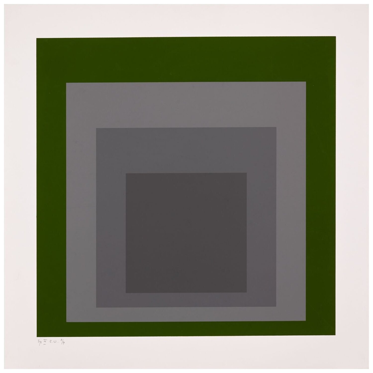 SP III Josef Albers Afdruk te koop