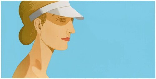 White Visor di Alex Katz, Stampa in vendita su Singulart