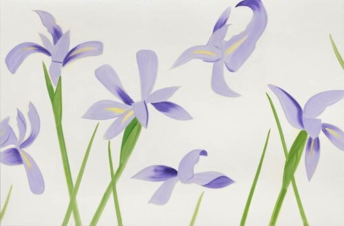 Blue Flags Alex Katz