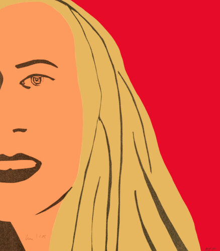 Alex Katz, Ariel 4 di Alex Katz, Stampa in vendita su Singulart